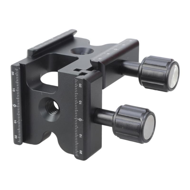 

Professional Double Quick Release L Shaped Bracket for Enhanceds Camera Stability on Tripods 1