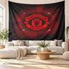 Manchester United Wall Tapestry, Soft Fabric Wall Hanging, Decorative Backdrop For Bedroom Home Wall Art