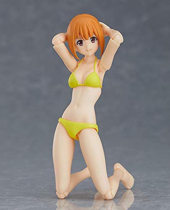 figma Swimsuit Female Body TYPE 2 ABS PVC Painted Movable Figure [Emily] Non-Scale &