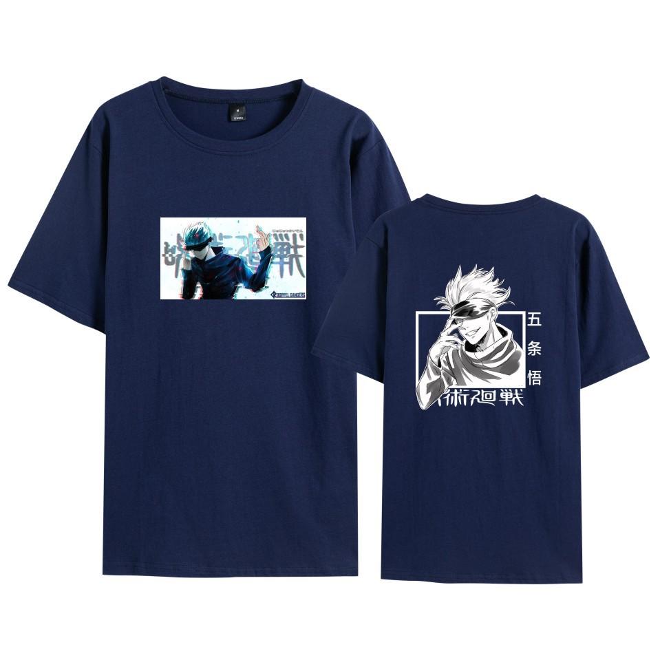 Jujutsu Kaisen Tshirt Men Women Anime Print Top Tees Tshirts Fashion Summer T-shirt