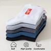 5 Paires Nouvelles Chaussettes de Sport pour Homme Coton Haute Qualité Décontractées Affaires Chaussettes de Marche Mode Printemps Automne Pour Homme Taille EU38-45