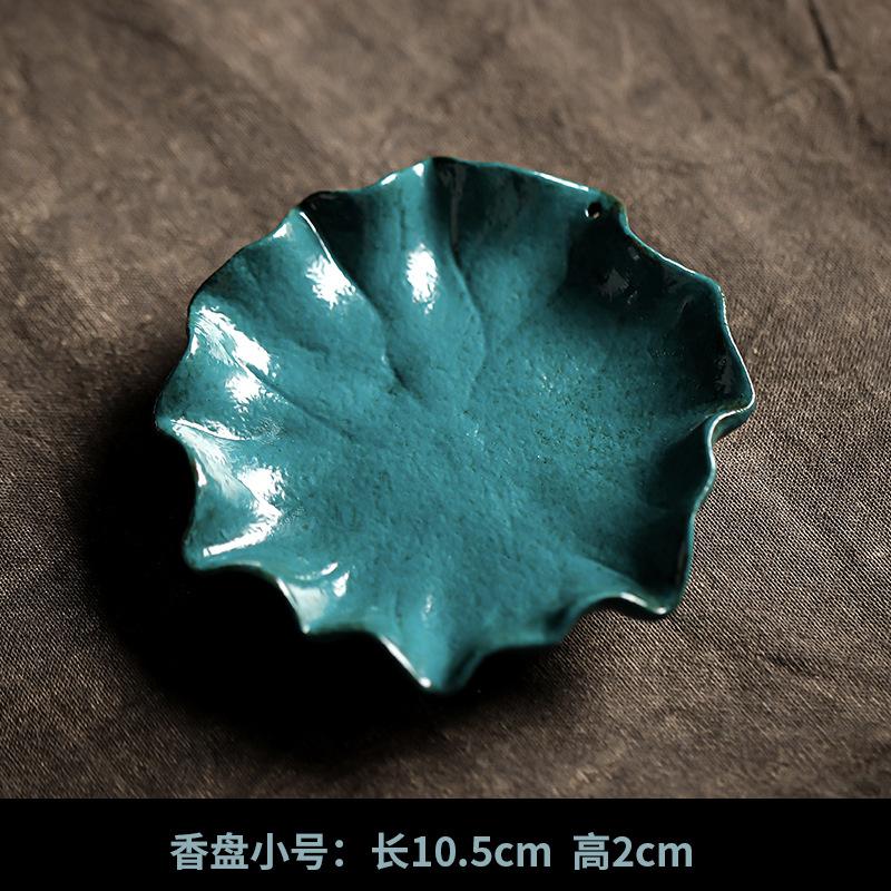 

Керамическая подставка для благовоний ручной работы в виде цветка лотоса, держатель для благовоний, дзен-медитация, домашний декор, ароматерапия и йога, подарок