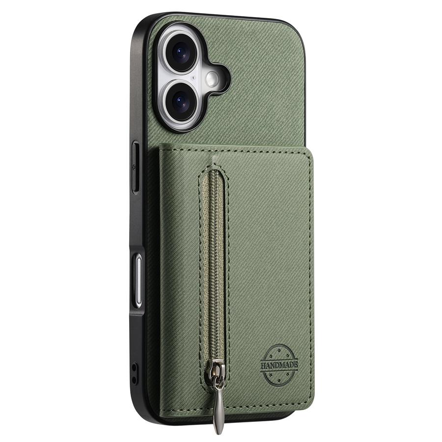 RFID-blokkerende magnetisk telefonveske med kortspor for Samsung S25 Ultra S24 Plus S23 Ultra S22 A13 A14 A15 A16 A56 Cowboy Texture lommebokveske med glidelås