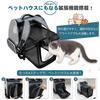 Okiki Expandable Pet Carrier for Dogs and Ideal for Hospital and Disaster Large Spaceship Design with Two Windows and Curtains for Small Dogs and Cats