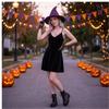 Knitted Hat Foldable Pointed Top Thickened for Halloween Costume