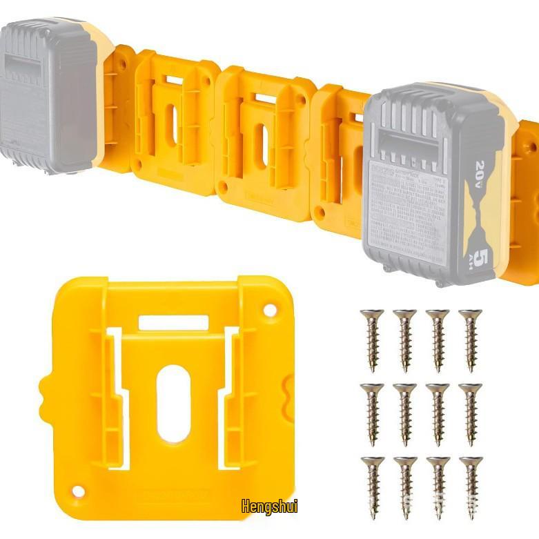 Wall Mount Bracket for DEWALT 14.4-18V Lithium Battery Holder