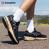 Bassploa Herren Laufschuhe Mode Retro Mesh Oberfläche Atmungsaktiv Anti-Rutsch Verschleiß Leichte Männer Outdoor Freizeit Sport Herrenschuhe