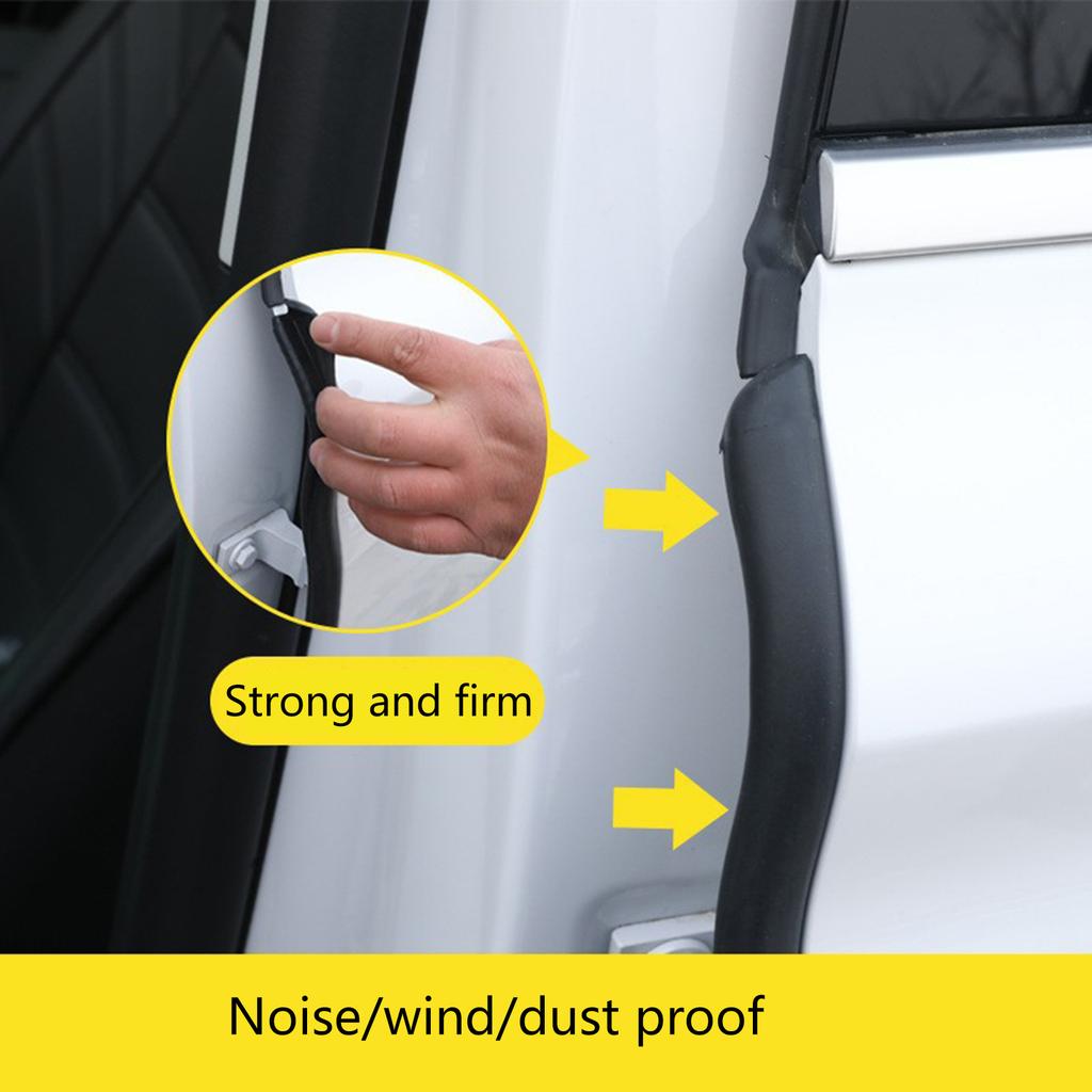 Door Weather Stripping Window Door Seal Strip Soundproof 1.6/1.8/2M Length