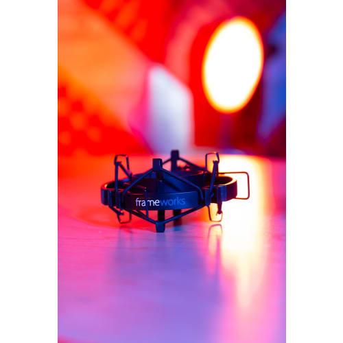 GATOR Frameworks Universal Shock Mount Microphone Holder for Condenser Microphones, 55-60mm Diameter (GMF-MIC-SM5560)