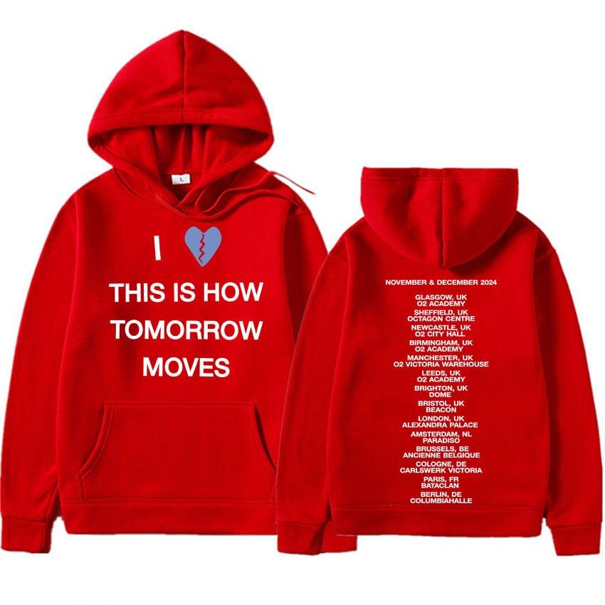 Beabadoobee I Love This Is How Tomorrow Moves Hoodies Mens Fashion Long Sleeves Y2k Clothing Pullovers Sweatshirts