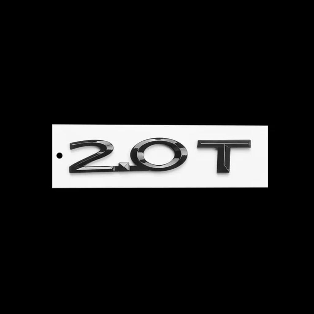 1PCS ABS Black Silver Badge Decoration for L/incoln MKC MKX MKZ AWD 2.0T 2.0H 2.3T 2.7T 3.0T Letters Badge Trunk Sticker Accessory Part