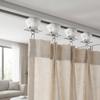 4pcs 4pcs Roman Shades Hardware Easy Install Blinds Track Wheel Window Accessories  Window Decor