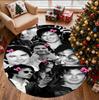 Damon Salvatore Pattern Round Rug, Indoor/Outdoor Mat, for Picnic, Gameroom, Bedroom, Office, Living Room, Home Decor Carpet, Birthday Gift