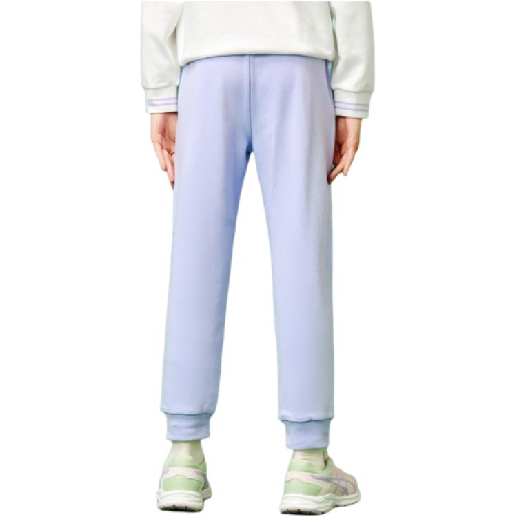 Teenagers ASICS Knitted Sweatpants Sports Performance Purple 333241083041-508