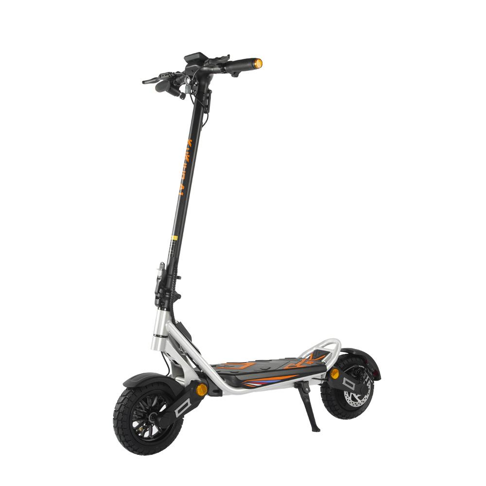 Kukirin A1 Městská E-koloběžka pro dojíždění, 800W, 48V 13Ah, 45km/h, Dvojitá kotoučová brzda, 10" Bezdušová pneumatika, LCD displej, LED světlomet, Rychloskládací zařízení