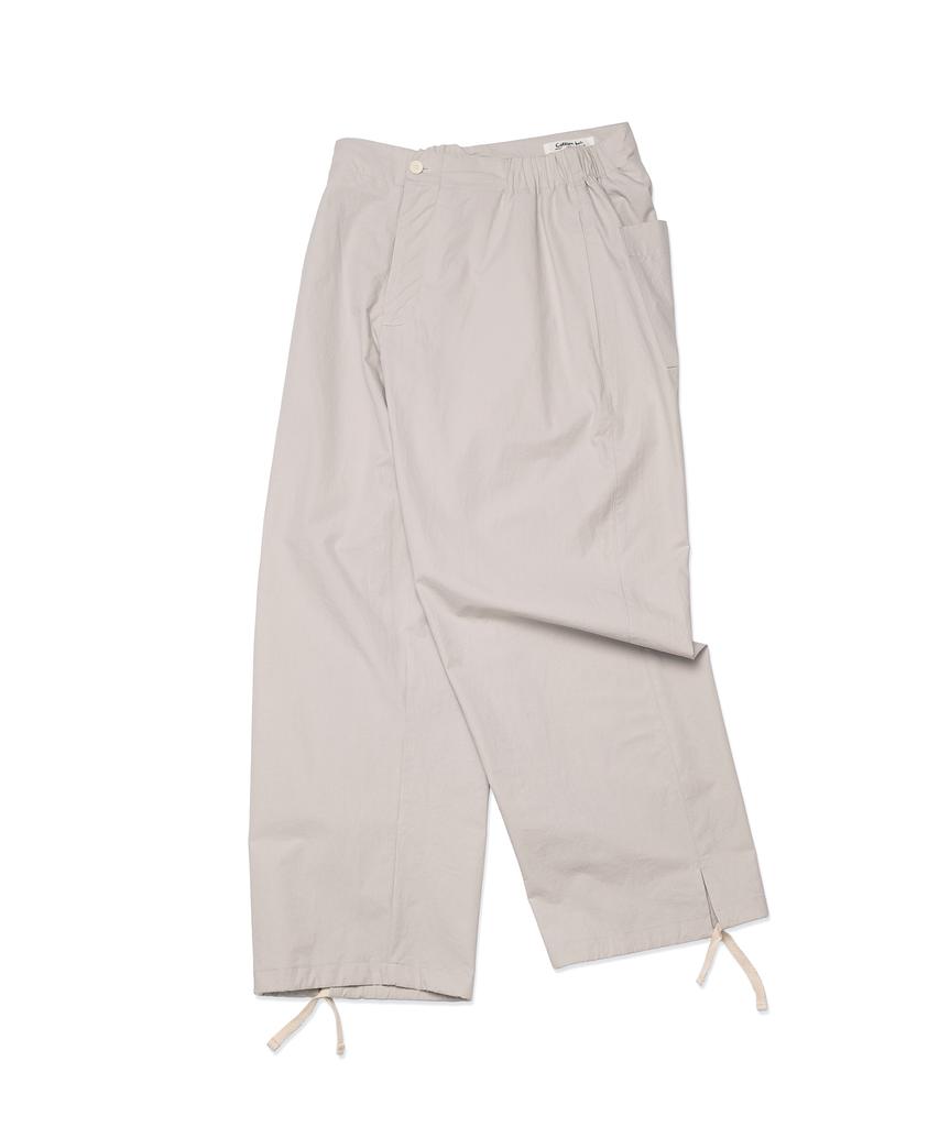 COTTON BELL String Easy Pants - Light Greige