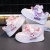 2025 Spring/Autumn Breathable Cartoon Skate Shoes for Girls - Comfortable & Cute Casual Children's Sports Footwear