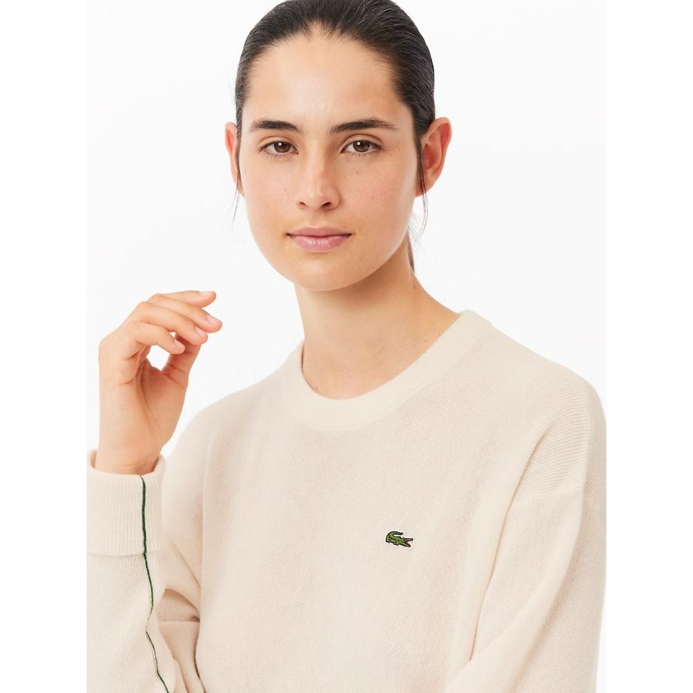 Lacoste Women S ringS ringS Crew Neck Sweater Af9551 54n 70v q2nAf9551 54n70v