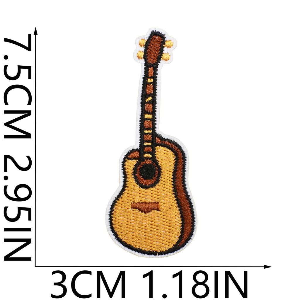 52 Pezzi Stoffa Ricamata Mista Tema Western Denim Adesivo Stile Punk Teschio Patch Adesivo Decorazione Vestiti Cactus