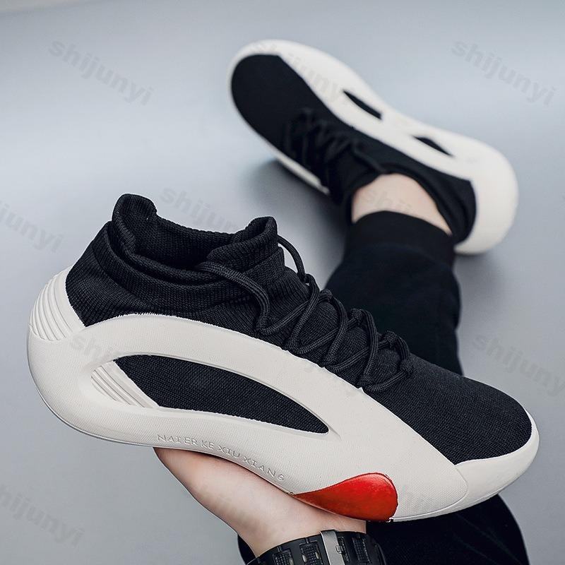 Fashion 2025 Spring Basketball Casual Shoes Men Fashion Trend Wear Resistant Anti Slip Sports Shoes Comfortable Non slip Chunky sneakers