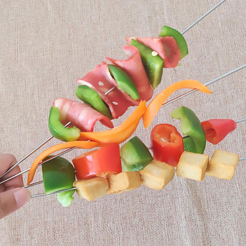 Danle Stainless Steel Commercial Barbecue Skewers