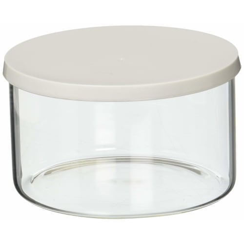 Gendai Hyakka Heat-Resistant Glass Storage Container, Smith-Brindle, 250ml, Gray