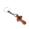 1/3Pcs Wooden Crosses Toys Mini Pocket Crosses Keychain Palm Crucifix Finger Toy For Adults Kids Prayer And Faith Gifts