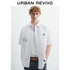 UR Men's Trendy Loose Fit Short Sleeve Collar Shirt