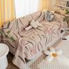 Cotton Linen Sofa Cover Cloth High-Grade Sofa Towel Non-Slip Four Seasons Universal Anti-Scratching Sofa Cushion
