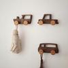 Vintage Wood Car Shaped Hooks Wall Mounted Coat Bag Hook Wardrobe Hooks  Living Room