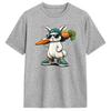 Funny Easter Bunny with Carrot Rabbit T Shirts for Unisex 100 Cotton Funny TShirt O Neck  Tees Short Sleeve Clothes Summer