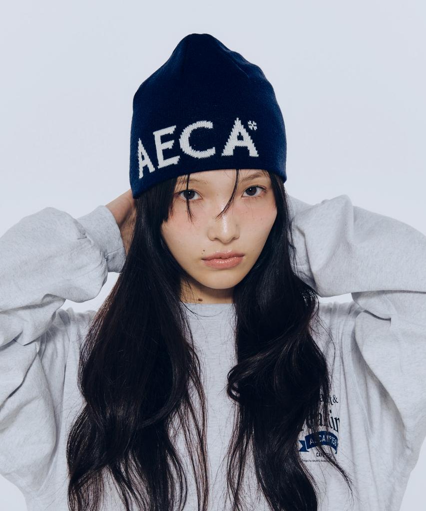 AECA Aeca Logo Beanie-Black