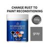 (Grey,500g)Weatherproof Rust Converter Paint For Metal, Rust Conversion Paint, Waterbased Industrial Antirust Painting