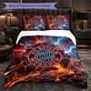 Set Biancheria da Letto Bayern Monaco Modello 3 Pezzi Morbida Copripiumino in Microfibra con Federe per Camera da Letto