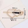 Pearl Hairpin, Advanced Sense, Exquisite Women'S English Alphanumeric Text Hairpin, Female Side Clip, Word Clip