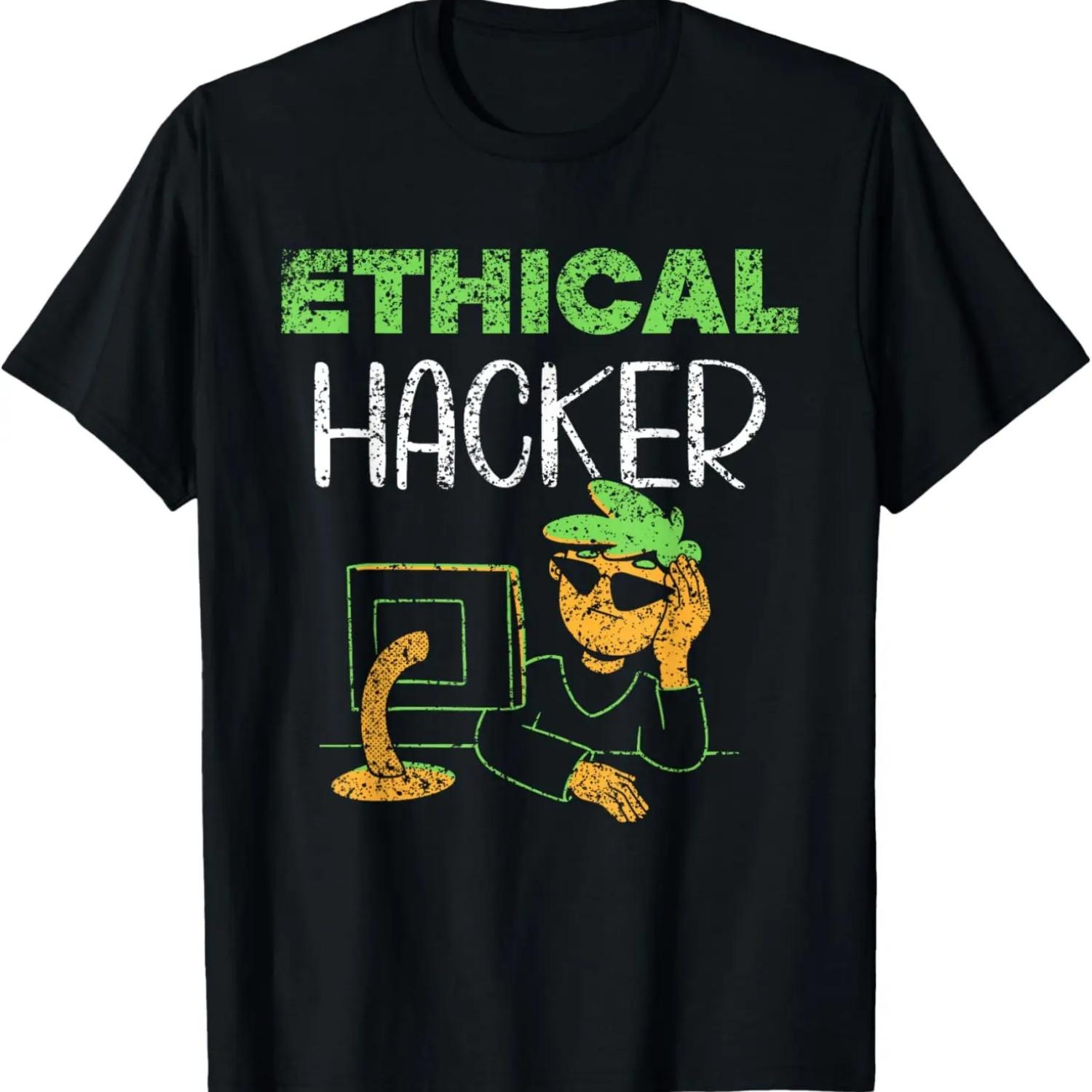 

Ethical Hacker It Hacking Hack Computer Hacker T-Shirt XXXXXL чорний