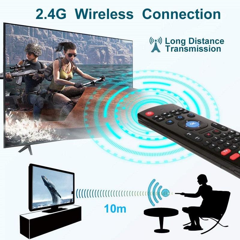 New MX3 Air Mouse Mini Keyboard Wireless Remote 2.4G Multifunctional Fly Mouse with Infrared Learning for Android Smart TV Box