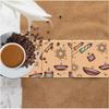 Coaster Set of 4 Beautiful Diwali Festive Tea Coasters with Stand Designer Quality for Tea Cups,Coffee Mugs and Glasses