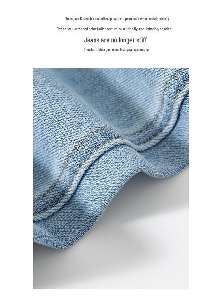 Women's High-Waisted Slimming Harem Denim Pants - 2025 Spring Collection