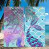 The Enchanting Mermaid Shines Towel Quick Drying Beach Towels Are Suitable For Swimming Pools Camping Yoga And The Gym