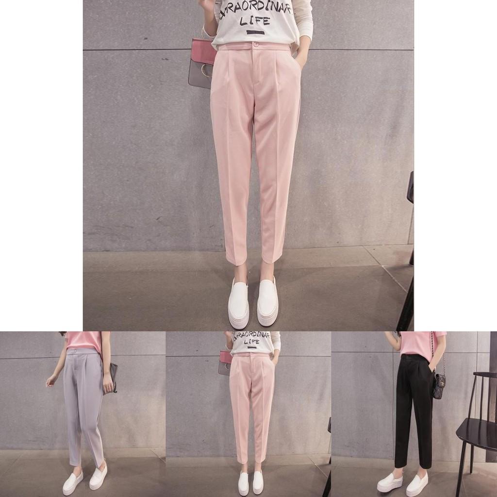 Stylish Women Harem Pants High Waist Casual Slim Plus Comfortable Trousers