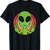 Funny Retro 80's Style Vintage UFO Lover Alien Space Gift T-Shirt