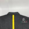 1piu1uguale3 [GOLF][×Del Piero] GDT012 Gray L/S Back Line Polo Shirt tops IV grayUsed