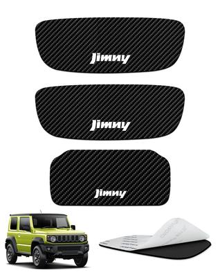 Maplewoodcar Door Guards Jimny 2 Side Doors Rear Car Protection Door Knob Covers Jimny Sierra Door Handle Protectors Exterior Accessories Magnetic