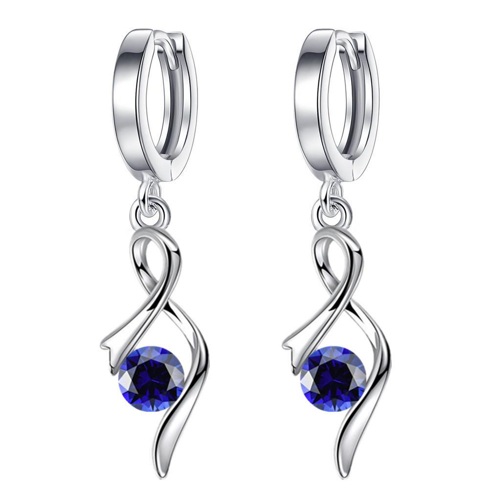 

Новые серьги с бриллиантами в японском и корейском стиле с инкрустацией в виде сердца Серьги Cool Wind Advanced Sense EK-27