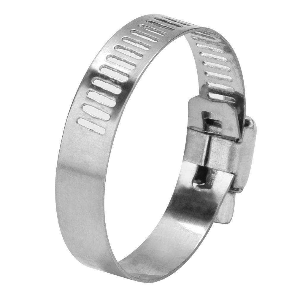 Stainless Steel Hose Clamp,   Pipe Clamp with Gr Mechanism, Reusable Hose for 20-35mm Diameter Hoses