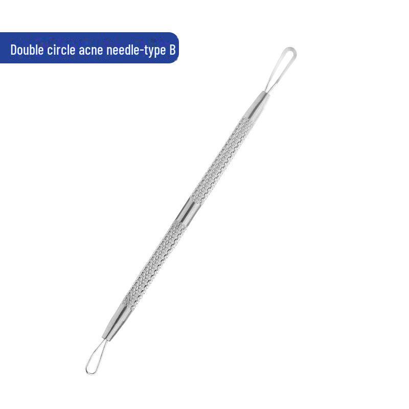 Stainless Steel Double-Headed Acne Extractor & Blackhead Remover Tool