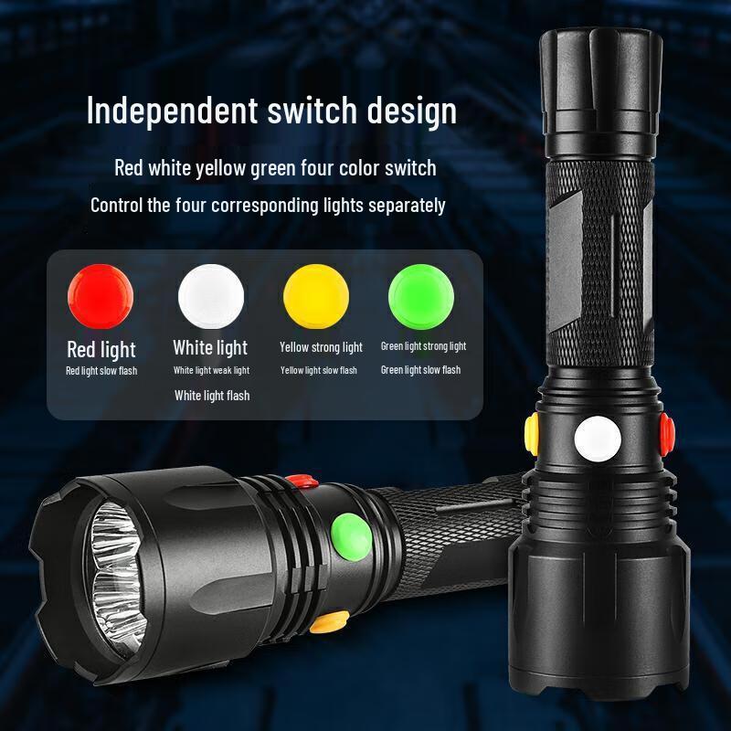 WGP Multi-Color Railway Signal Flashlight