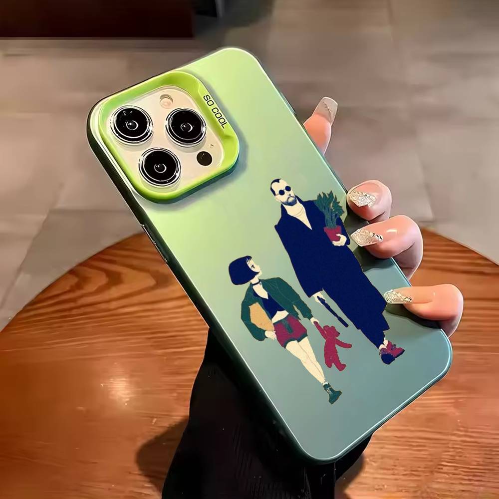 Leon T-the Professional Phone Case For iPhone 17,16,15,14,13,12,11,Pro Max,Plus Candy Silver Cover