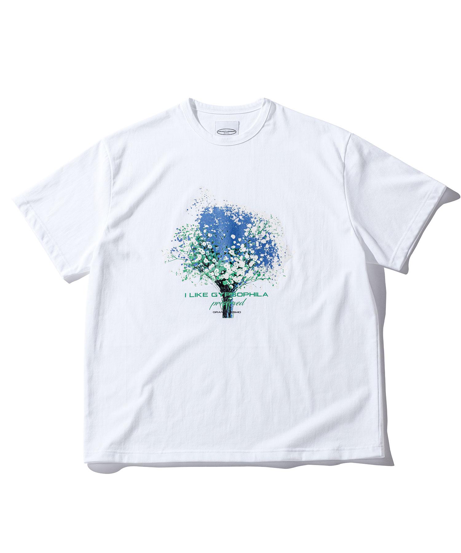 Gran Turismo Colored Preserved Flower White T-Shirt White/50(L)